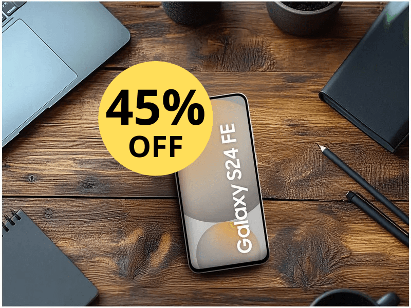 Galaxy S24FE 45% off