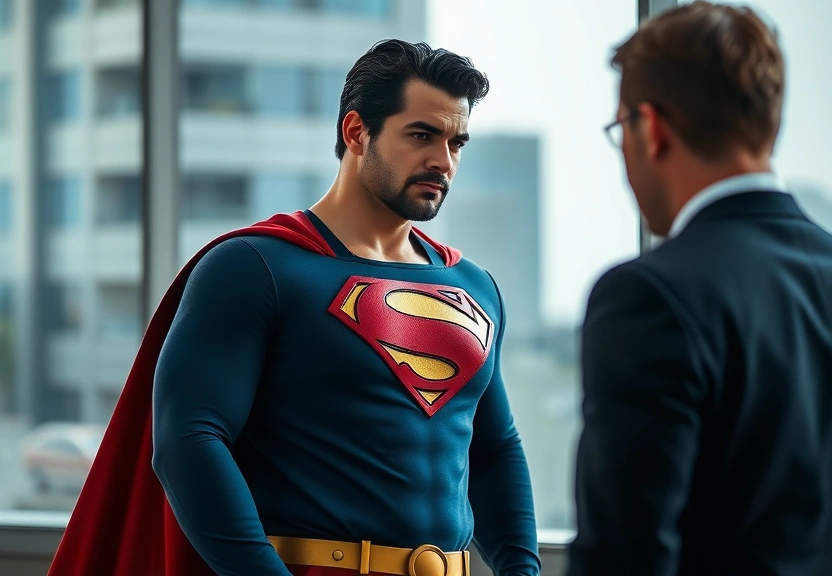 Representação visual de Dean Cain, o icônico Superman, se junta ao serviço de imigração dos EUA
