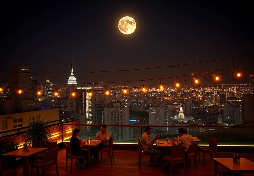 Representação visual de Luz da Lua dá boas-vindas ao Verão 2026 com evento imperdível no rooftop do Seen em SP