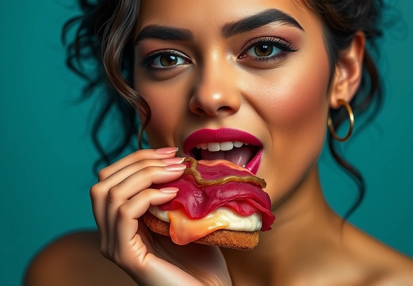 Representação visual de Bianca Andrade lança a maior cartela de contorno labial do Brasil pela Boca Rosa