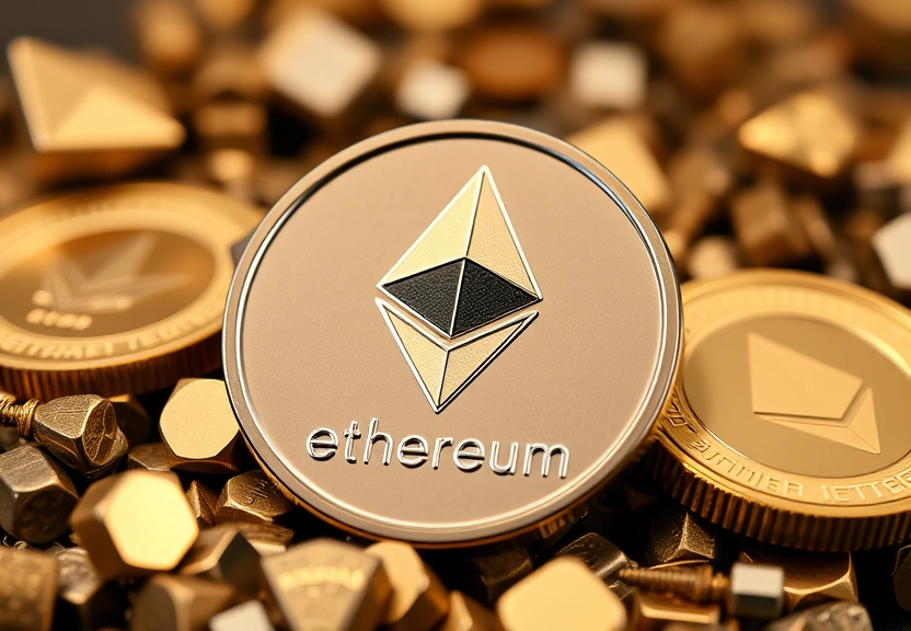 Representação visual de Ethereum dispara e supera US$ 4.500: Tendência de alta continua firme!