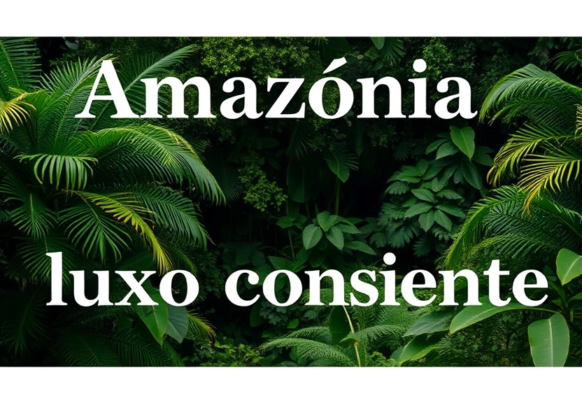 Representação visual de Amazônia e Luxo Consciente: A Revolucionária Jornada de Virgínia Weinberg na Beleza Sustentável
