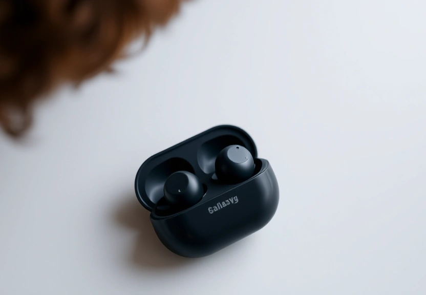 Representação visual de Aproveite 55% de desconto nos Galaxy Buds 3 com parcelamento em 18x no 9.9 do Mercado Livre!