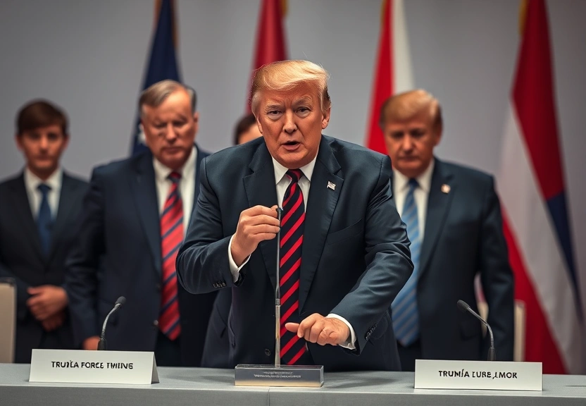 Representação visual de Polônia refuta declaração de Trump e descarta erro em ataques com drones russos