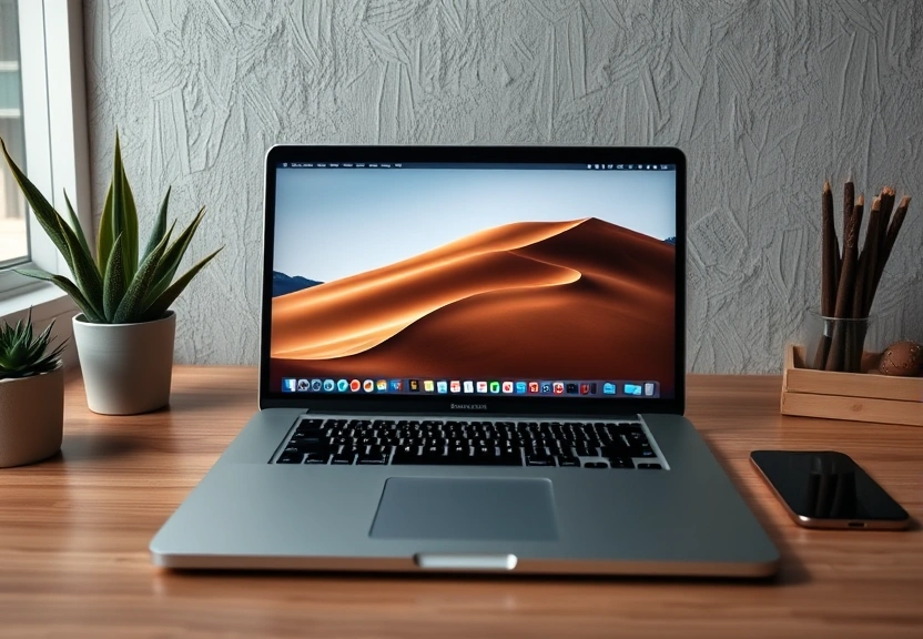 Representação visual de MacBook pode ter tela sensível ao toque: saiba quando isso vai acontecer!