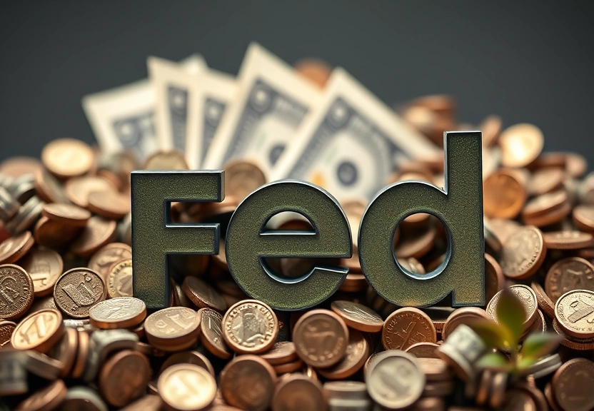 Representação visual de Fed sinaliza oportunidades: ações brasileiras já subiram 40% em dólar!