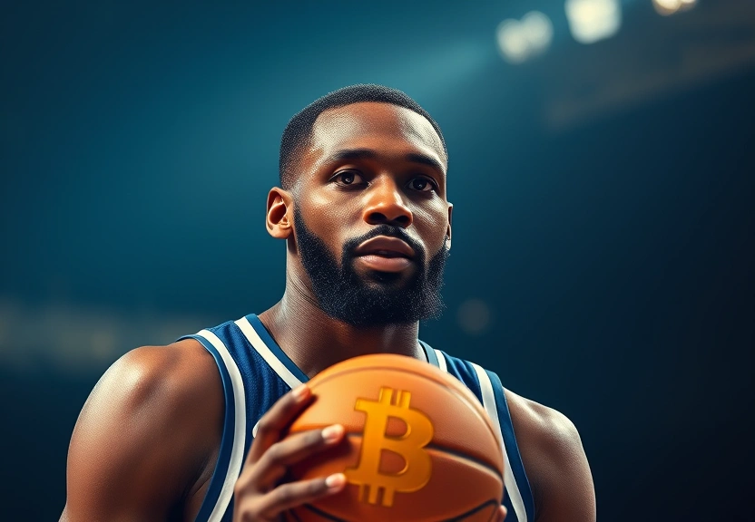 Representação visual de Astro da NBA recupera Bitcoins perdidos após 9 anos com incrível alta de 11.000%