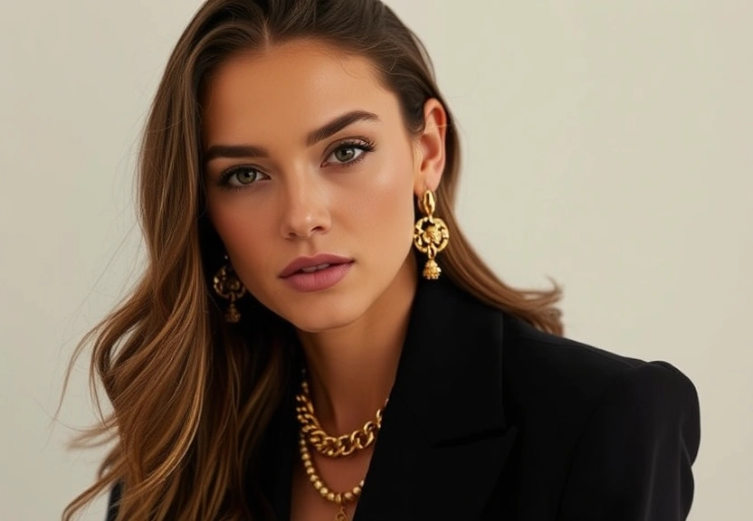 Representação visual de Livia Nunes Brilha na Estreia Inédita de Demna na Gucci em Milão