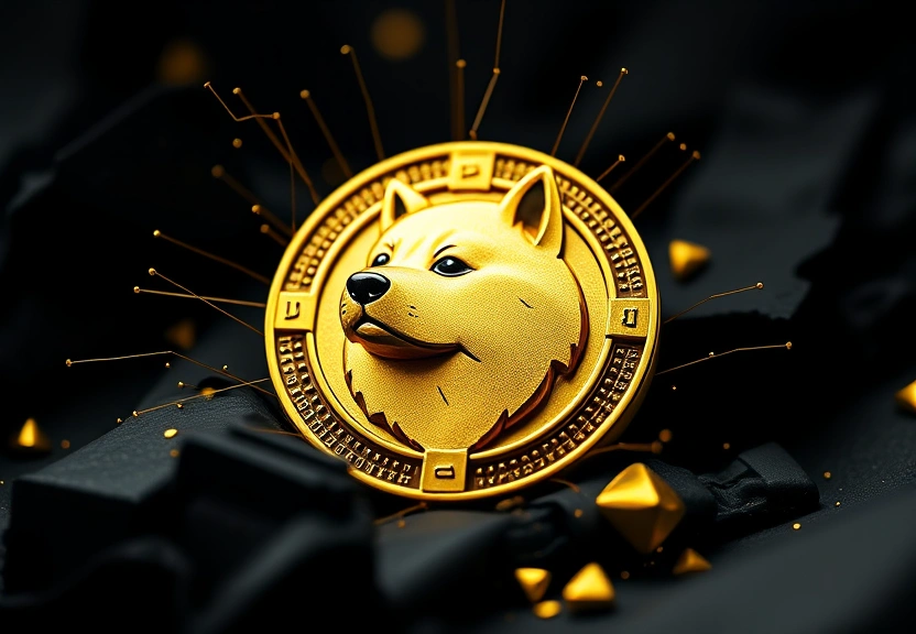 Representação visual de Golden Cross da Dogecoin: A Cripto que Pode Explodir 1000x em Breve!