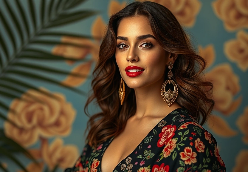 Representação visual de Jordanna Maia ilumina Milão em nova parceria deslumbrante com Dolce & Gabbana