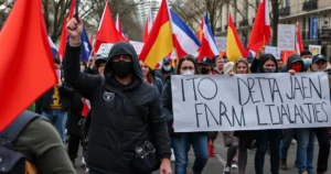 Manifestantes na França Tentam Bloquear País e Resultam em Muitas Prisões
