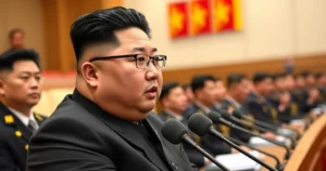 Kim da Coreia do Norte revela nova política nuclear em congresso do partido