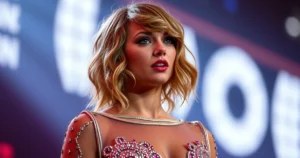 Taylor Swift encanta fãs nos cinemas com “The Official Release Party of a Showgirl”