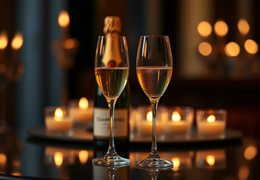 Representação visual de Celebre o Luxo: Champanhe do Oscar Desembarca em Noite Exclusiva no Rosewood