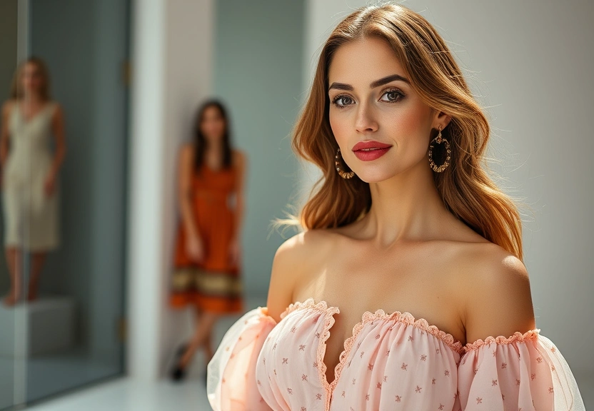 Representação visual de Helena Silvarolli prestigia o desfile da Lilly Sarti e comenta os destaques da nova coleção.