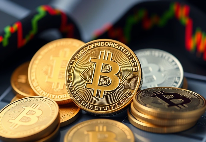 Representação visual de ETFs de criptomoedas empatam em popularidade com renda fixa nos EUA