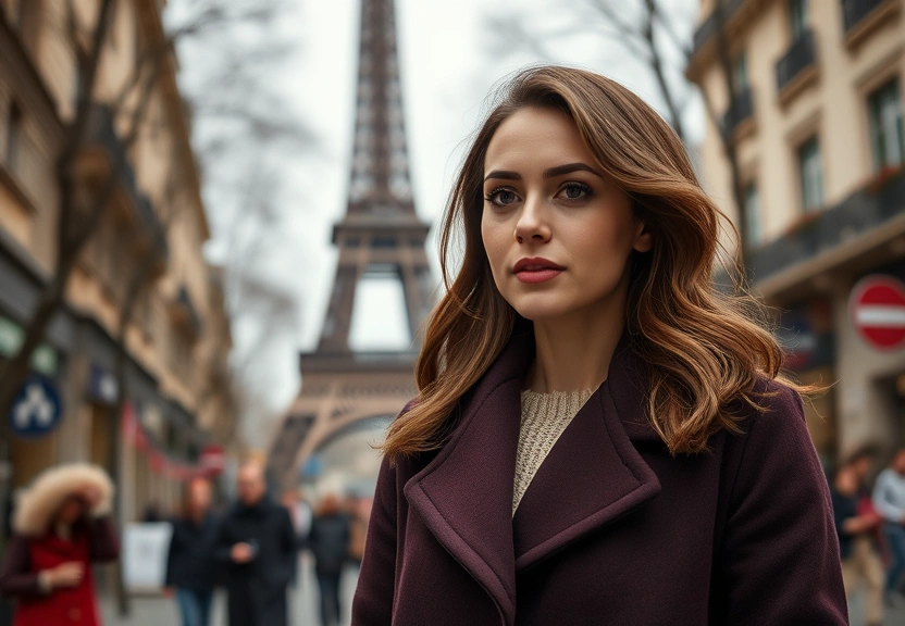 Representação visual de Emily em Paris entra em clima de estreia e transforma cidades em cenário de divulgação da nova temporada.