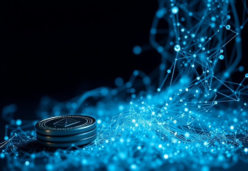 Representação visual de BitMine amplia staking e pressiona fila de validadores do Ethereum