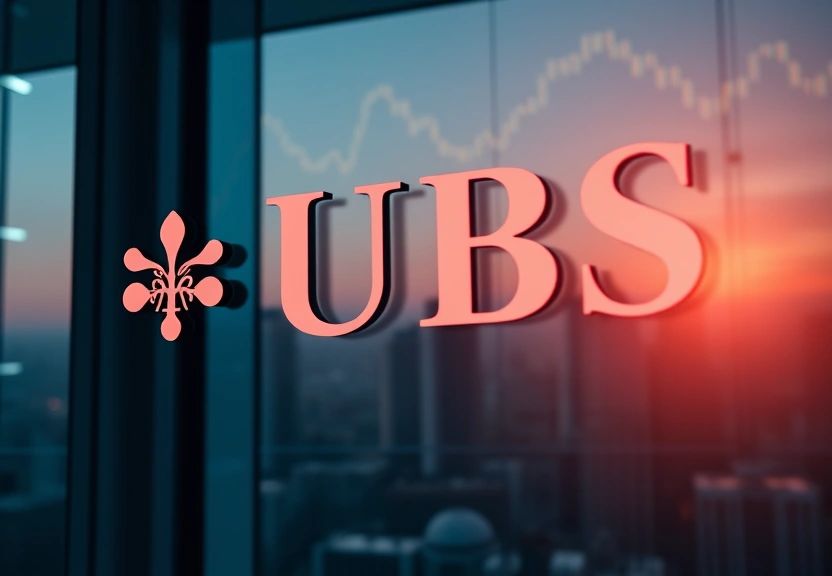 Representação visual de UBS avalia trading de cripto e reforça avanço institucional