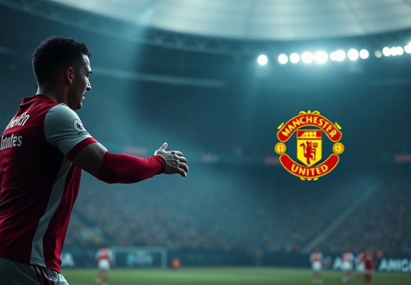 Representação visual de Arsenal x Manchester United: onde assistir e horário pelo Premier League