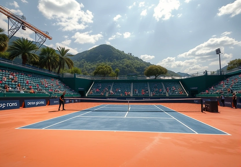 Representação visual de Do Axilus 3 às quadras, Rio Open 2026 amplia presença no tênis