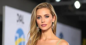 Carolina Dieckmann chama atenção com look vibrante em evento no Rio de Janeiro