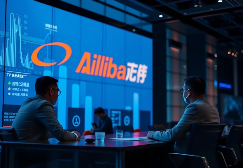 Representação visual de Alibaba e Tencent estudam investimento na DeepSeek e podem dobrar valuation