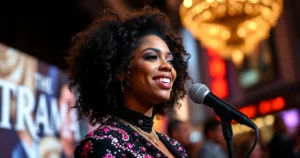 Zendaya brilha com safiras na estreia de The Drama em Nova York